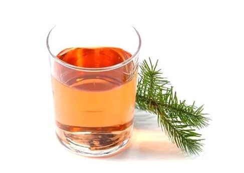 decoction of fir branches from psoriasis